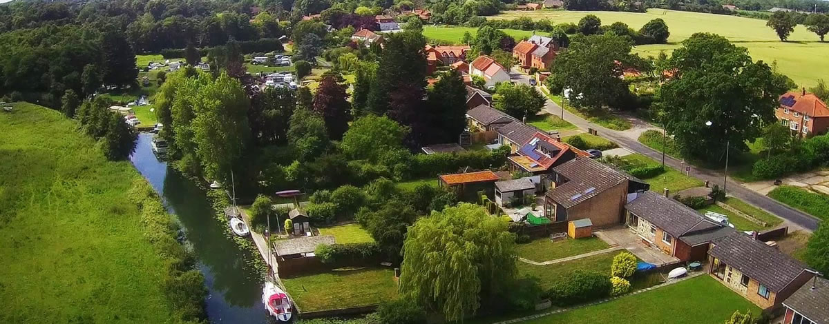 Aerial view of Dilham