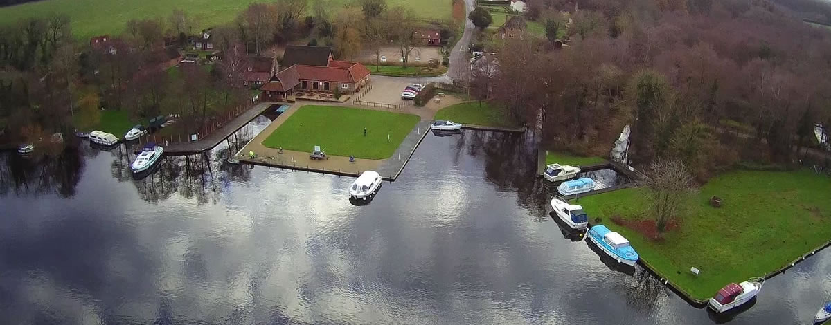 The staithe at Ranworth