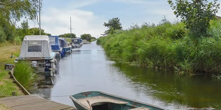 The river at Waxham